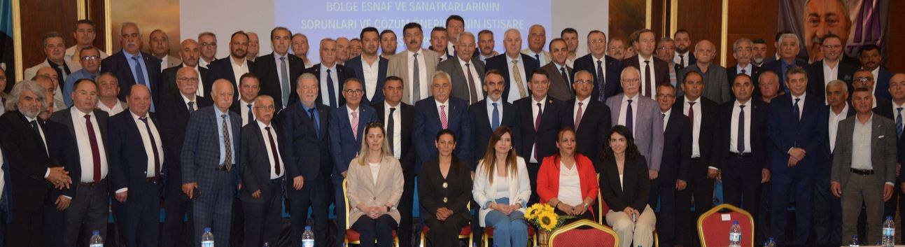 Türk esnaf sanatkarının sorunları İzmir'de konuşuldu...